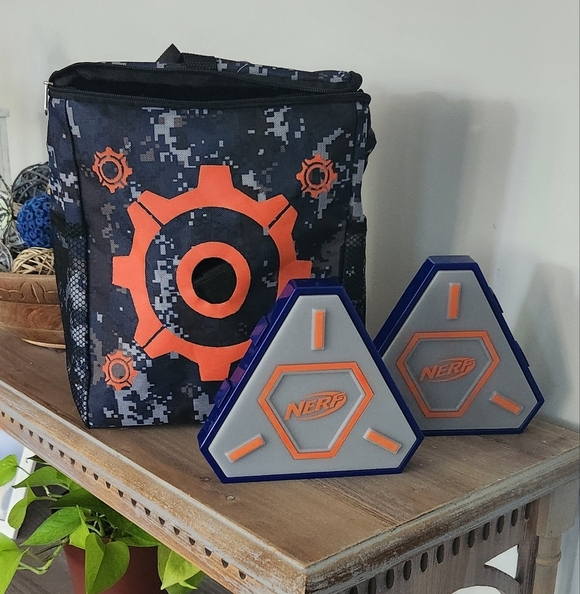 🔫🎯 Nerf Tactical Gear Set – Bag, 2 Flash Strike Targets, & Kids Tactical Vest - Picture 14 of 16